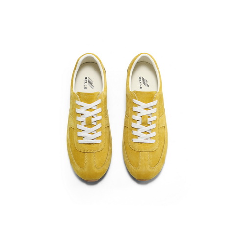 百丽休闲舒适阿甘鞋女2025春新商场同款简约平底鞋D7G1DAM5