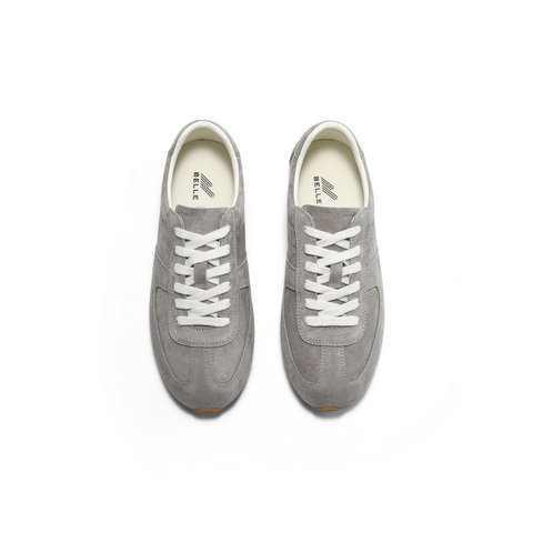 百丽休闲舒适阿甘鞋女2025春新商场同款简约平底鞋D7G1DAM5