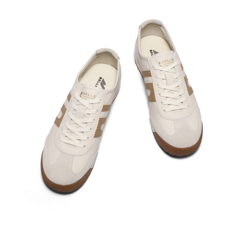 百丽小轻甘休闲鞋男2025夏新商场同款复古德训慢跑阿甘鞋8RG01BM5