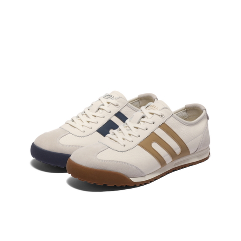 百丽小轻甘休闲鞋男2025夏新商场同款复古德训慢跑阿甘鞋8RG01BM5