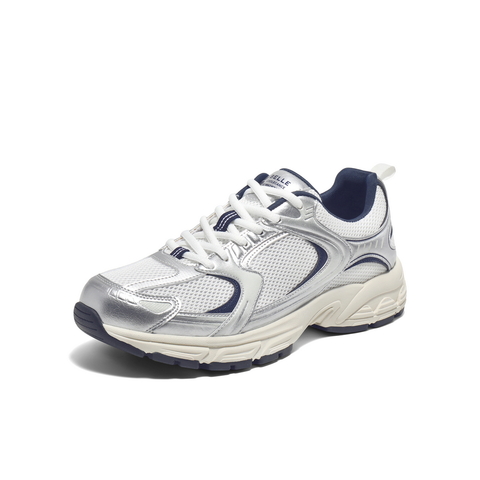 百丽透气网面老爹鞋男鞋2025夏季新款厚底增高休闲运动鞋A1877BM5