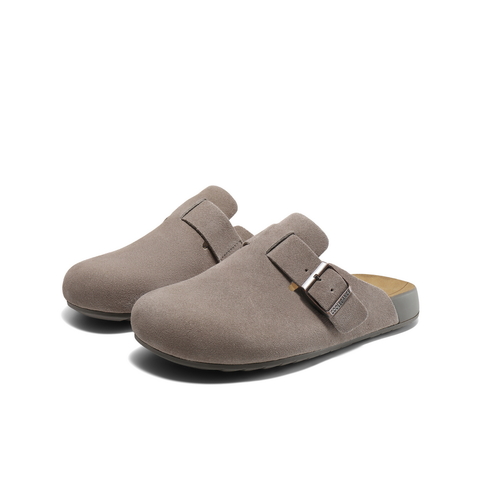 百丽一脚蹬休闲吐司拖男2025夏季新舒适潮搭包头拖勃肯鞋A1900BT5