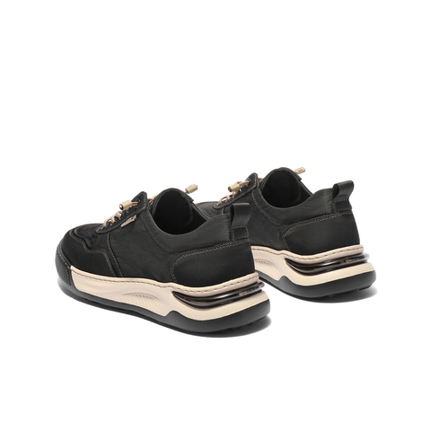 百丽透气布鞋男鞋2025夏新商场同款轻盈厚底一脚蹬休闲鞋8RX01BM5