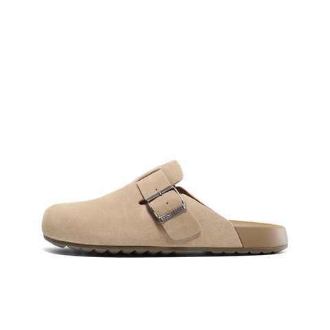 百丽一脚蹬休闲吐司拖男2025夏季新舒适潮搭包头拖勃肯鞋A1900BT5