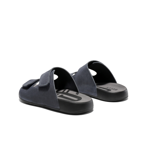 百丽软底外穿拖鞋男2025夏新商场同款牛皮魔术贴凉鞋8GG01BT5