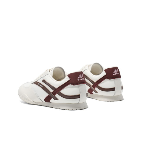 百丽亮眼撞色休闲鞋女2025春新商场同款复古舒适鞋3QS28BM5