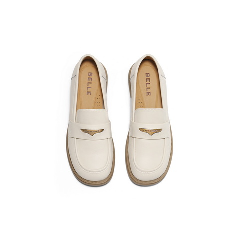 百丽舒适乐福鞋女2025春新商场同款通勤百搭鞋D7D1DAA5