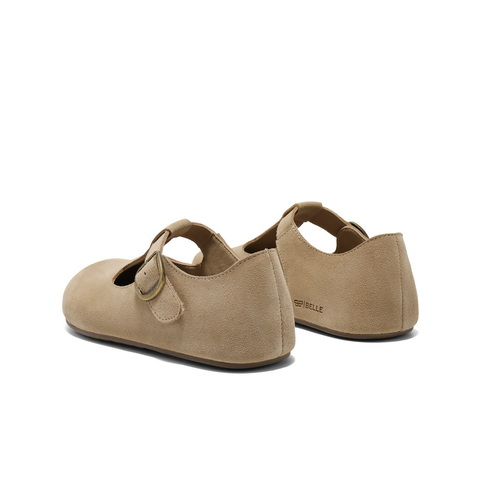 百丽复古魔术贴勃肯鞋2025春新商场同款透气休闲鞋D5U1DAA5