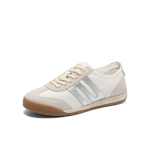 百丽复古跑道休闲鞋女2025夏新商场同款平稳舒适鞋D3W1DBM5