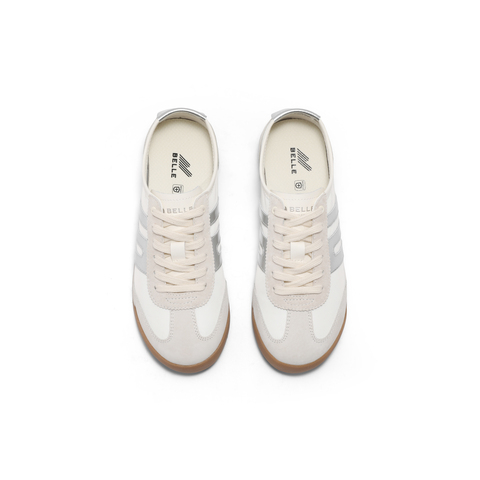 百丽复古跑道休闲鞋女2025夏新商场同款平稳舒适鞋D3W1DBM5