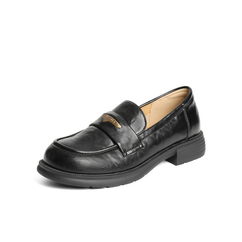 百丽舒适乐福鞋女2025春新商场同款通勤百搭鞋D7D1DAA5