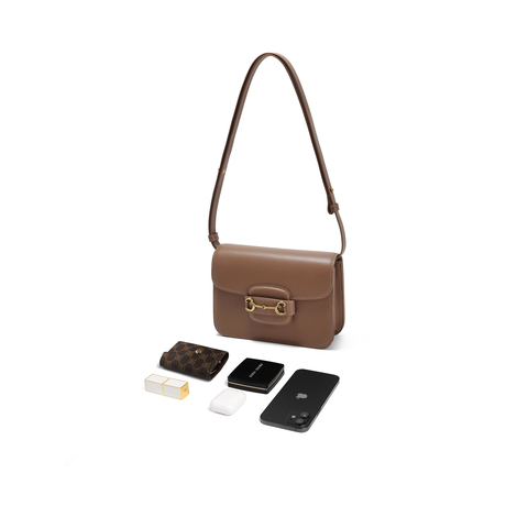 百丽包包女2025春新商场同款高级质感百搭单肩斜挎小方包BL803AX5