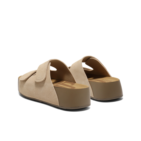 百丽复古厚底勃肯拖鞋女2025春新商场同款舒适可外穿拖鞋D5Z2DBT5