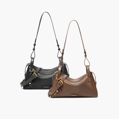 百丽包包女2025新商场同款质感通勤小方包单肩斜挎腋下包9244ABX5