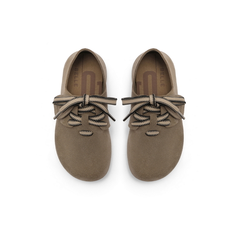 百丽时尚复古勃肯鞋女24秋季新款商场同款全包吐司鞋84010A85