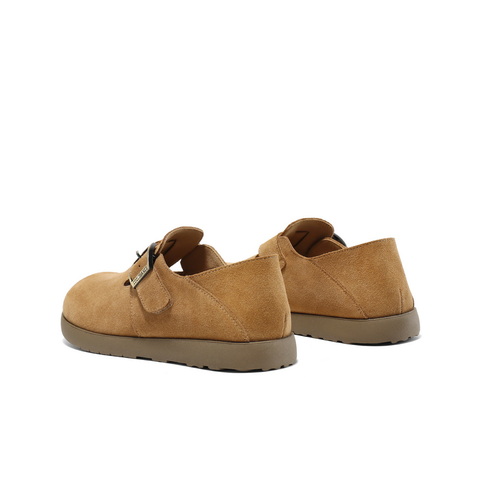 百丽时尚简约勃肯鞋女2025春新商场同款加绒保暖鞋D4W1DAM5