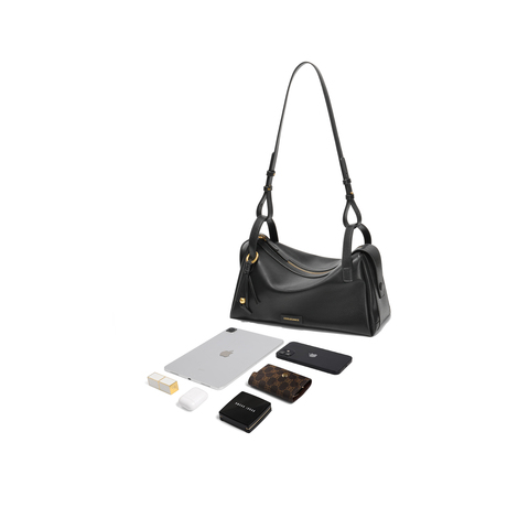 百丽包包女2025新商场同款质感通勤小方包单肩斜挎腋下包9244ABX5