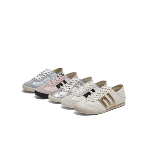 百丽两穿拼色休闲鞋女2025夏新商场同款复古舒适鞋D5T1DBM5