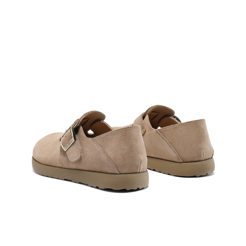 百丽时尚简约勃肯鞋女2025春新商场同款加绒保暖鞋D4W1DAM5