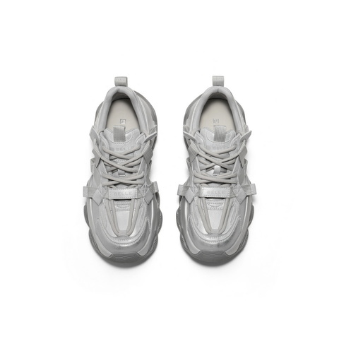 百丽休闲复古老爹鞋女2025春季新款潮流百搭厚底运动鞋B2507AM5