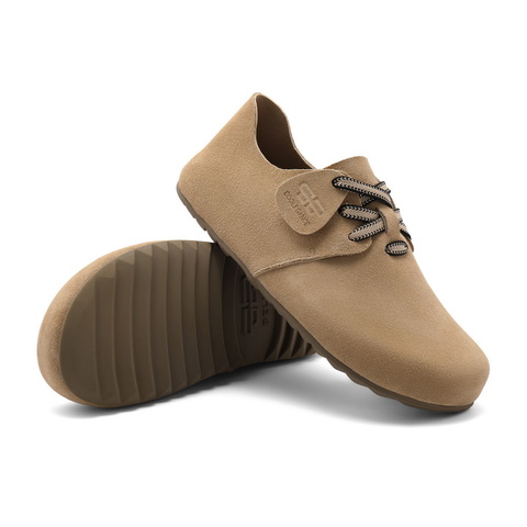 百丽复古勃肯鞋女2025春新商场同款柔软舒适休闲吐司鞋B7Z1DAM5