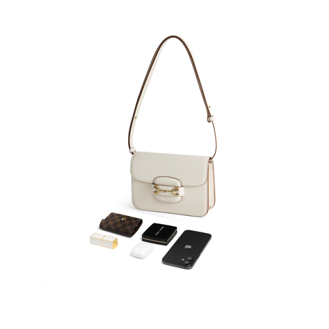 百丽包包女2025春新商场同款高级质感百搭单肩斜挎小方包BL803AX5