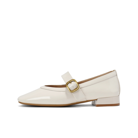 百丽显瘦时装玛丽珍鞋女2025春新气质优雅单鞋B2440AQ5