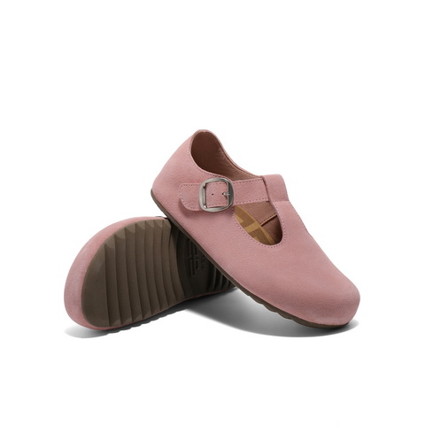 百丽复古魔术贴勃肯鞋2025春新商场同款透气休闲鞋D5U1DAA5