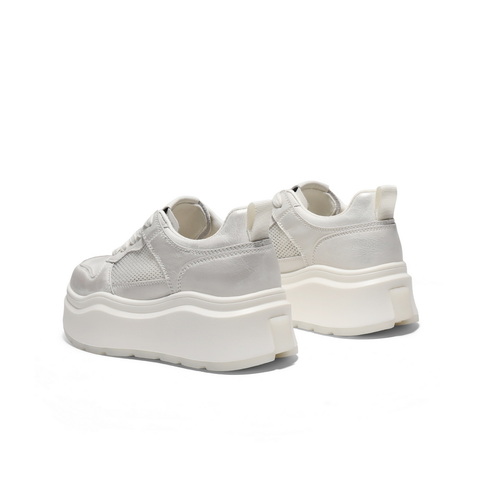 百丽简约舒适网面鞋2025夏新商场同款厚底休闲鞋D5L1DBM5