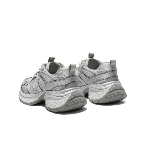 百丽透气网老爹鞋女2025夏新商场同款厚底增高休闲鞋D7T1DBM5