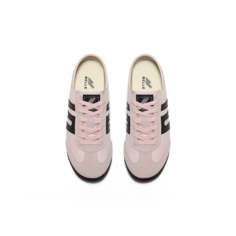 百丽两穿拼色休闲鞋女2025夏新商场同款复古舒适鞋D5T1DBM5