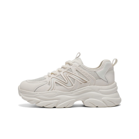 百丽时尚舒适网面鞋2025夏新商场同款厚底运动休闲鞋D7C1DBM5