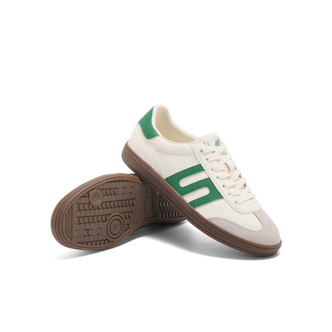 百丽跑道家族德训鞋女2025春新时尚舒适软底板鞋C1H3DAM5