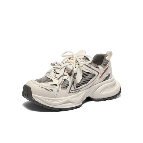 百丽潮流拼色老爹鞋女2025春新商场同款厚底运动休闲鞋D7A1DAM5