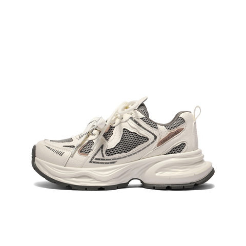 百丽潮流拼色老爹鞋女2025春新商场同款厚底运动休闲鞋D7A1DAM5