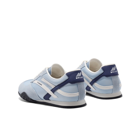 百丽亮眼撞色休闲鞋女2025春新商场同款复古舒适鞋3QS28BM5