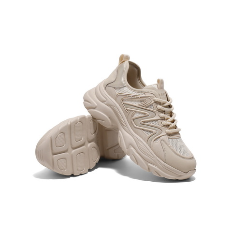 百丽时尚舒适网面鞋2025夏新商场同款厚底运动休闲鞋D7C1DBM5