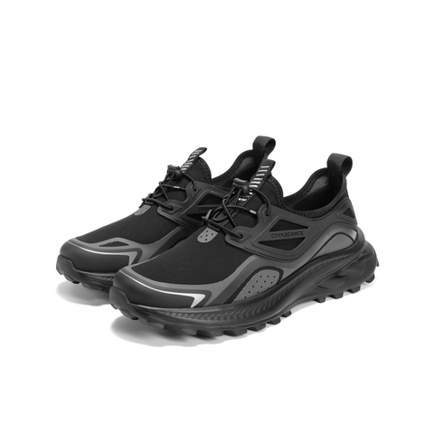 百丽网面透气健步鞋男2025新款夏商场同款厚底休闲运动鞋8SX01BM5