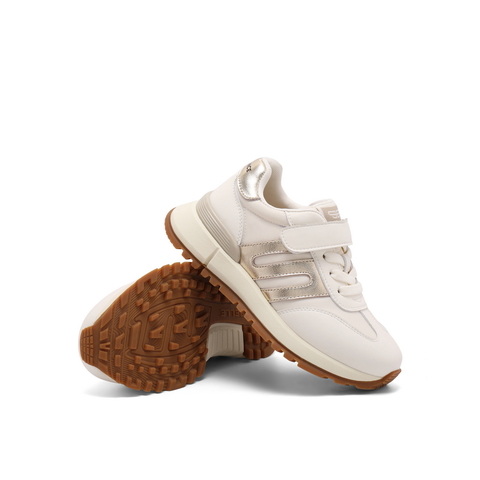 百丽运动阿甘德训童鞋女2025春季新款商场同款休闲板鞋83550A85