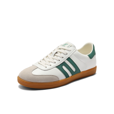 百丽潮搭阿甘徳训鞋男2025新款夏季复古撞色休闲运动板鞋8SV01BM5