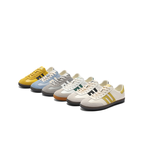 百丽复古徳训鞋男2025新款夏商场同款撞色休闲运动板鞋8SV01BM5