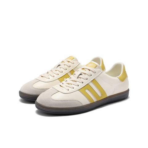 百丽潮搭阿甘徳训鞋男2025新款夏季复古撞色休闲运动板鞋8SV01BM5