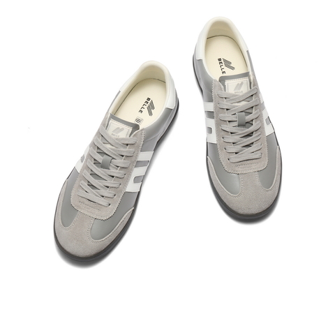 百丽潮搭阿甘徳训鞋男2025新款夏季复古撞色休闲运动板鞋8SV01BM5