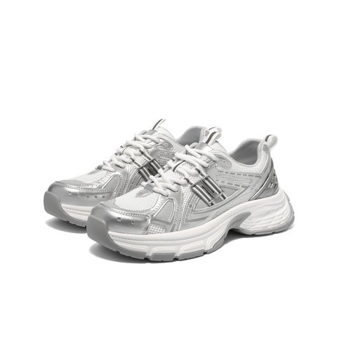 百丽蓝鲸老爹鞋男鞋2025春新商场同款厚底增高休闲运动鞋8QS01AM5