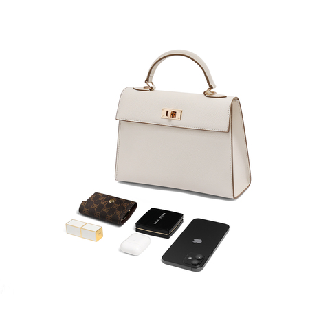 百丽包包女2024商场同款简约通勤高级质感单肩斜挎手提包BL778BX5