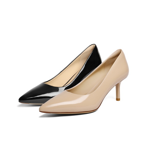 百丽尖头时尚优雅单鞋2025春新真皮气质显瘦高跟鞋3O403AQ5