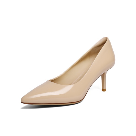 百丽尖头时尚优雅单鞋2025春新真皮气质显瘦高跟鞋3O403AQ5