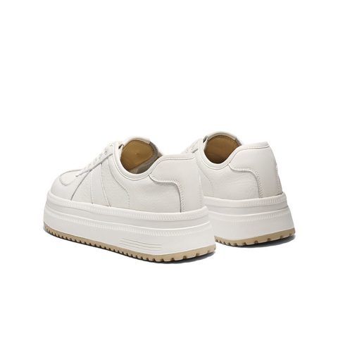 百丽休闲圆头板鞋2025春新增高厚底小白鞋B2529AM5