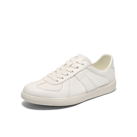 百丽时尚百搭小白鞋男2025新款夏商场同款牛皮革休闲板鞋8TD01BM5