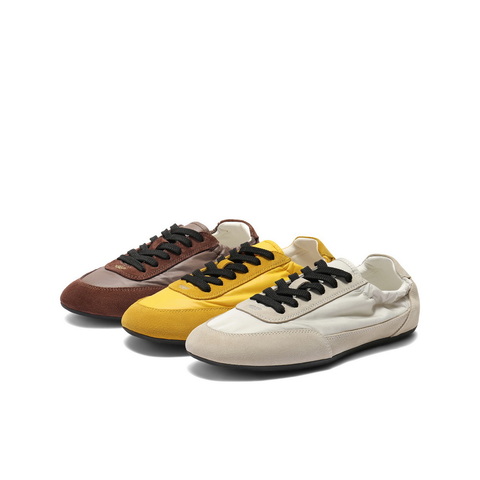 百丽舒适透气德训鞋女2025秋新商场同款薄底运动休闲鞋D9C1DCM5